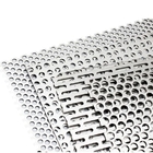 201 304 Round Hole Stainless Steel Sheet Perforated For Industry Construction
