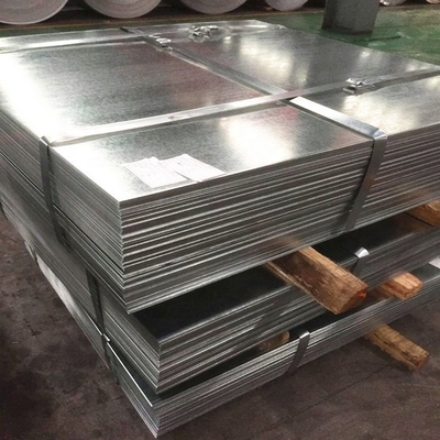 275g/M2 Galvanized Steel Metal Sheet 0.5mm - 3.0mm Excellent Weldability