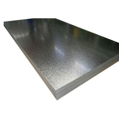 Zinc Coated Galvanized Steel Sheet 0.5 Mm 0.8mm 1mm 1.5mm  2mm 3mm Dx51d Z275