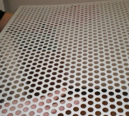 201 304 Round Hole Stainless Steel Sheet Perforated For Industry Construction