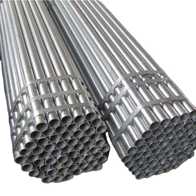 ASTM A106 A36 Galvanized Steel Pipe BS 1387 MS ERW Hollow GI Hot Dip