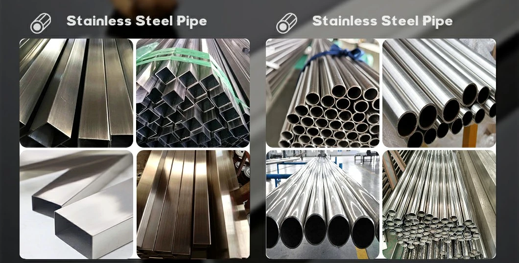 Ss Industry Stainless Steel Seamless/Welded Pipe AISI 304 Mirror Polished Stainless Steel Tubes Pipes /Stainless Steel Pipe with Round/Square